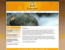 Tablet Screenshot of gatewayscounselling.com